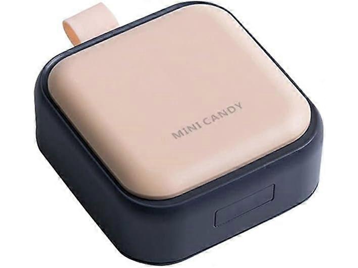 Porta Comprimidos Pequeno, Fofo Organizador De Comprimidos Para Viagem Diária, Recipiente Portátil E Elegante Bolsa, Porta Reméd Aquaforge