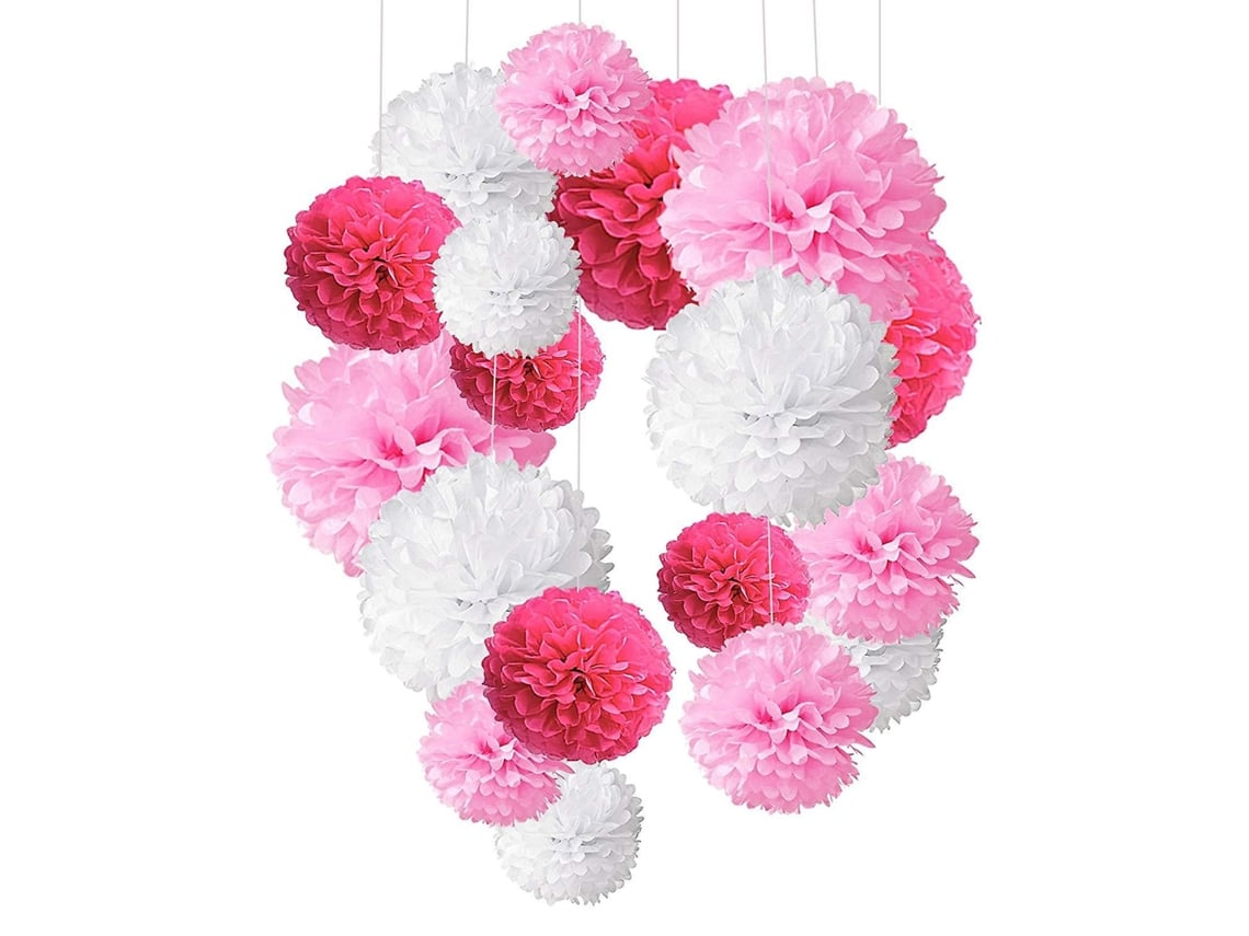 Conjunto de 18 bolas de papel BRILVIBERA