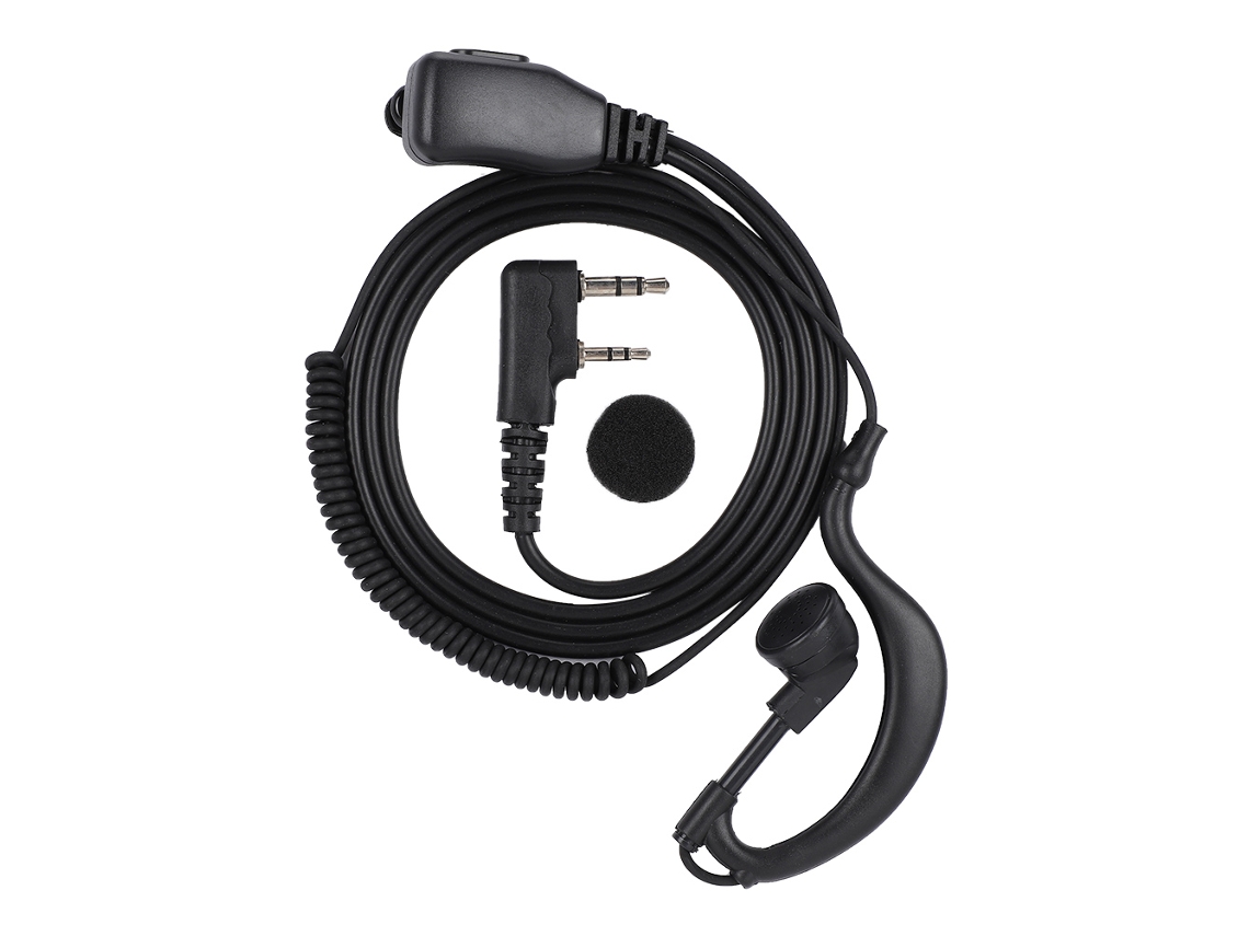 Fone De Ouvido Com Gancho Adaptável Para Rádios Kenwood
