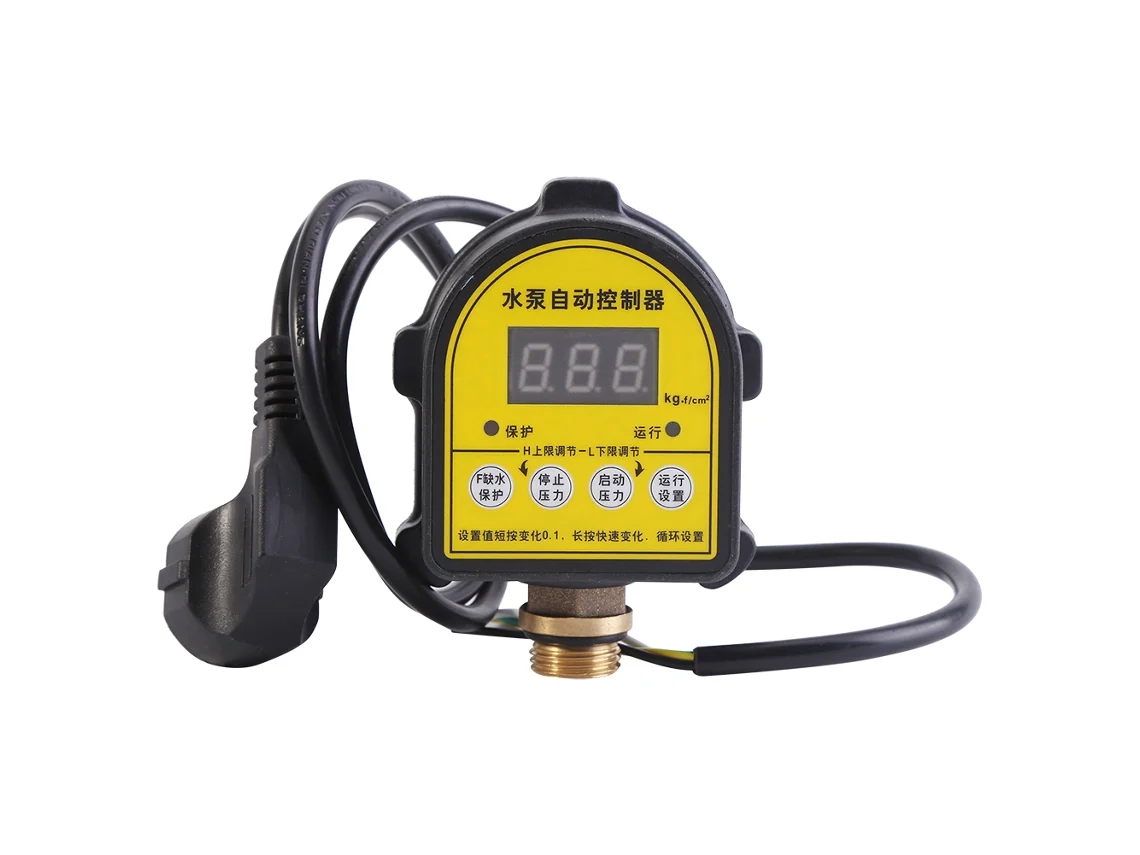 Controlador de Pressão Digital Automático para Bomba D'água com Interruptor On/off S/MARCA