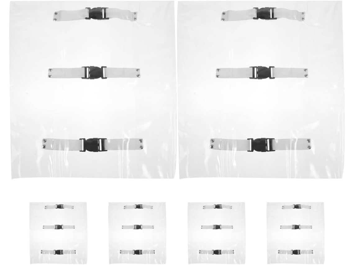 Vicasky Conjunto De 6-protetores Transparentes Para Pés Cadeira Odontológica, Almofadas Resistentes Ao Desgaste Para Uso