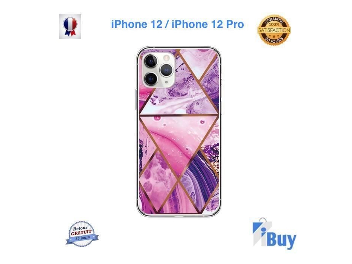 Capa para iPhone 12 Pro/12 OEM Silicone Anti-Choque Multicor