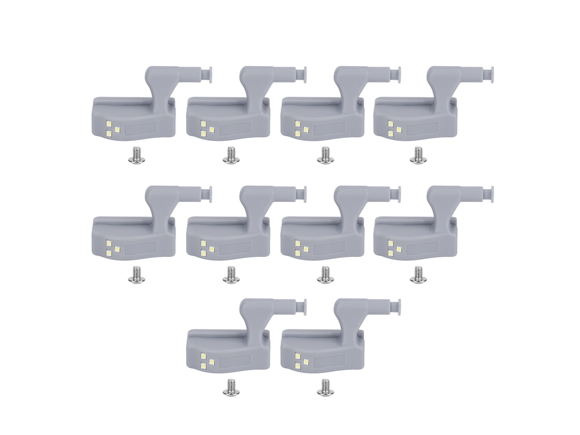 Luz Sensor Led Hinge para Armário Gaveta Closet Automática | S/MARCA