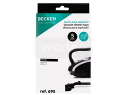 Pack de Sacos de Aspirador BECKEN 695 (5 Unidades)