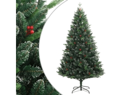 Árvore de natal artificial articulada VIDAXL Verde (120 cm)
