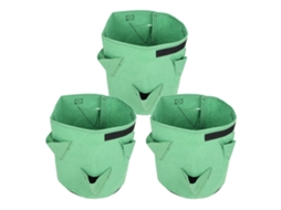 Sacos de Cultivo Primerox de Feltro para Morangos, 3 unidades