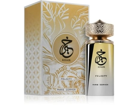 Perfume Clássico Khair Para Homens E Mulheres Com Fragrância Duradoura (gold 100 Ml)