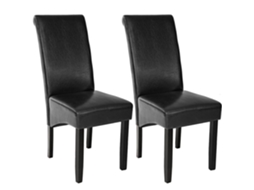 2 Cadeiras TECTAKE de Jantar Ergonómicas