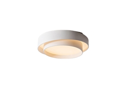Laxiscreed Lâmpada De Teto Led De Espectro Completo Para Quarto, 60cm, Branco, Semicírculo, Modo K