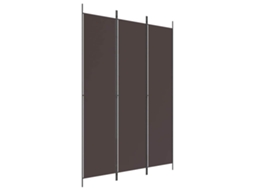 Room Divider, Room Dividers Vidaxl Marrom Tecido (150 X 220 Cm)