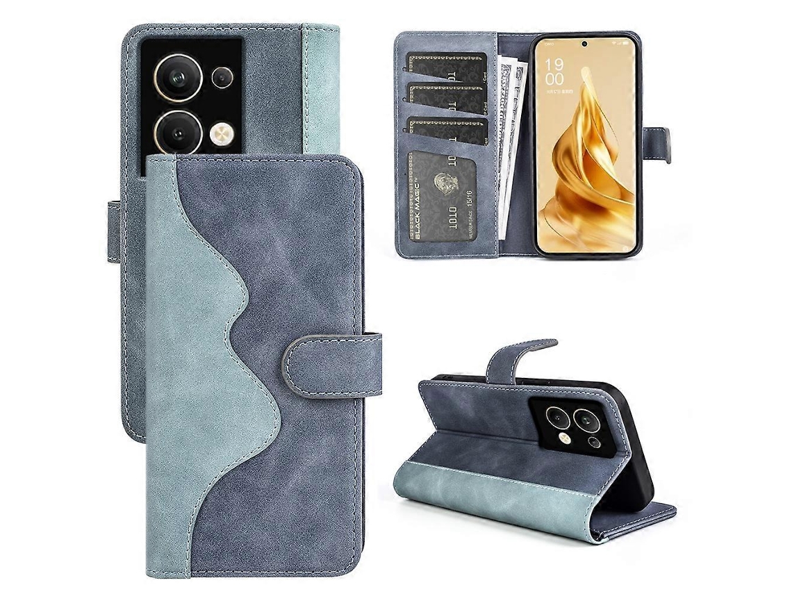 Capa De Couro Flip Com Costura Horizontal Para Oppo Reno 9 Pro