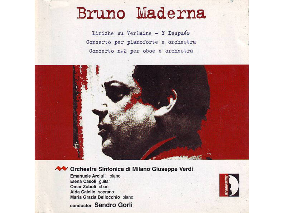 CD Bruno Maderna - Orchestra Of Wolves (1CDs)