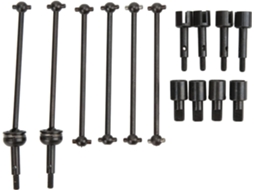 Conjunto de Eixo de Transmissão Cvd em Aço para Carro Rc, 144001 124018 124019, Peças de Atualização SFUSHOS