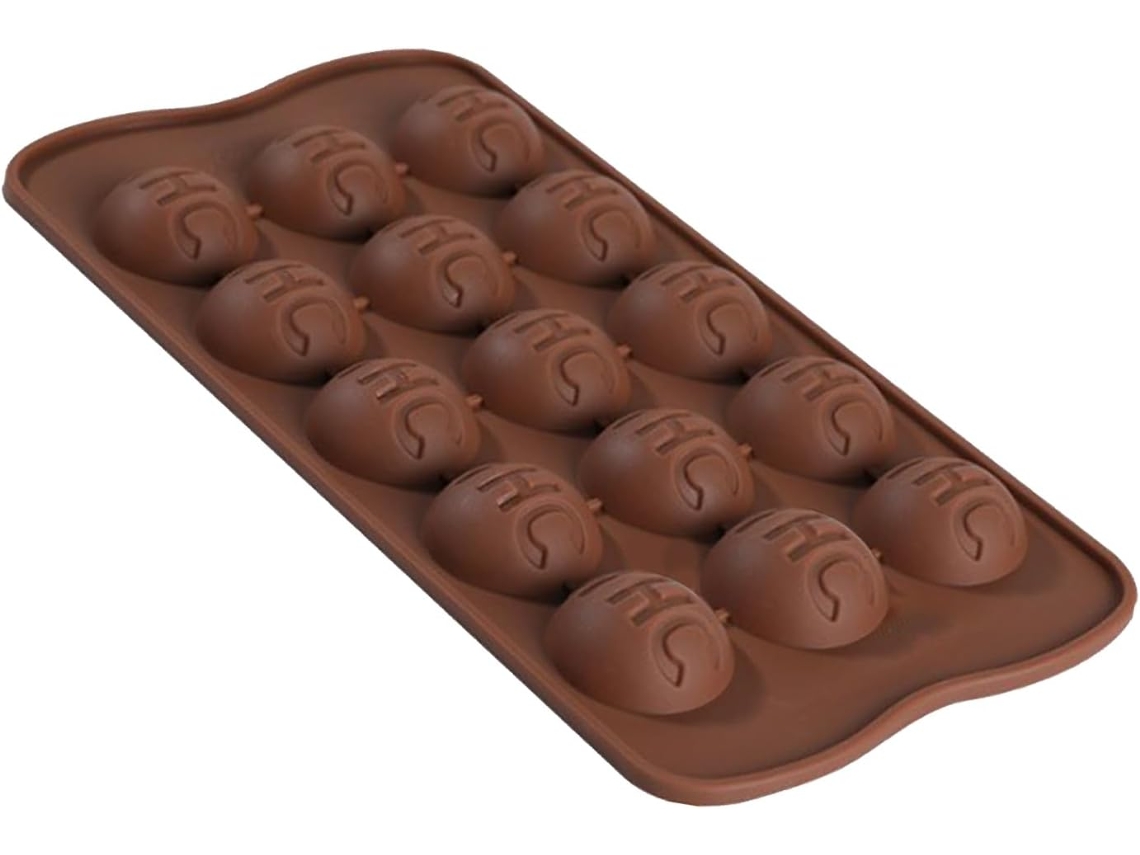 Formas De Silicone Chocolate, Molde De Silicone Com 15 Cavidades Doces.