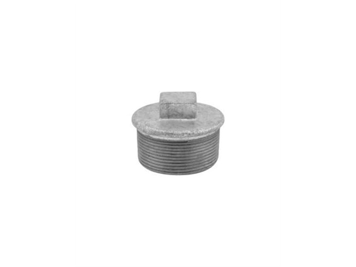 Plugue Macho Galvanizado Com Rosca 1 1/4, Gibalto