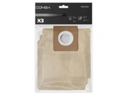 Cecotec Pack 3 Sacos para Aspirador Compact Sled Conga PowerBag 2000. Inclui 3 bolsas compatíveis com Conga Powerbag 2000 Compact