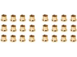24 Peças de Tampa Protetora Banhada a Ouro Ou Plugue de Curto circuito para Conector Rca SFUSHOS