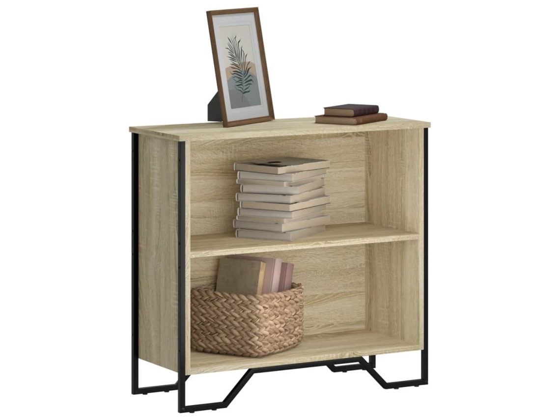 Vidaxl Estante 80x31x74,5 Cm Derivados De Madeira Carvalho Sonoma