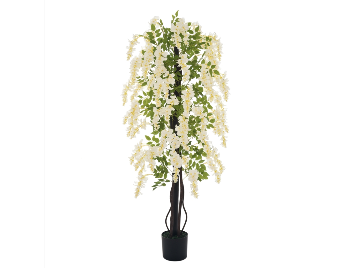 Glicínia Artificial Grande, 165 Cm, Planta De Plástico, Flores Em Vaso, Falsa Que Parece Real, Para Escritório, Sala De Estar