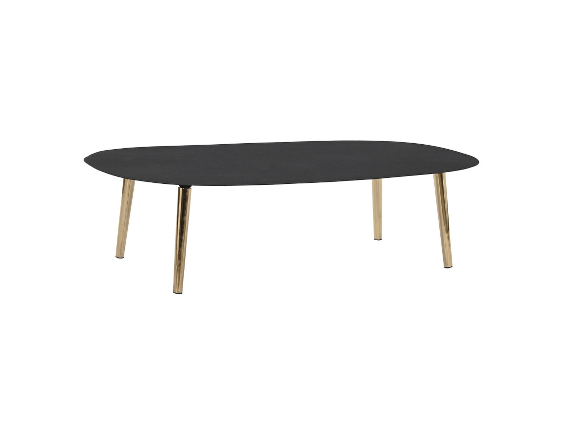 Mesa de Centro DKD Home Decor 122 x 60 x 30 cm Alumínio Ferro