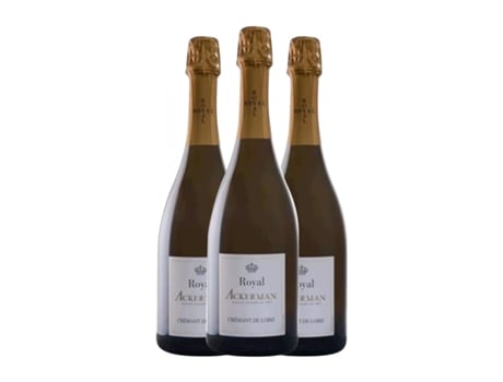 Espumante ACKERMAN Royal Brut Crémant de Loire (0.75 L - 3 Unidades)