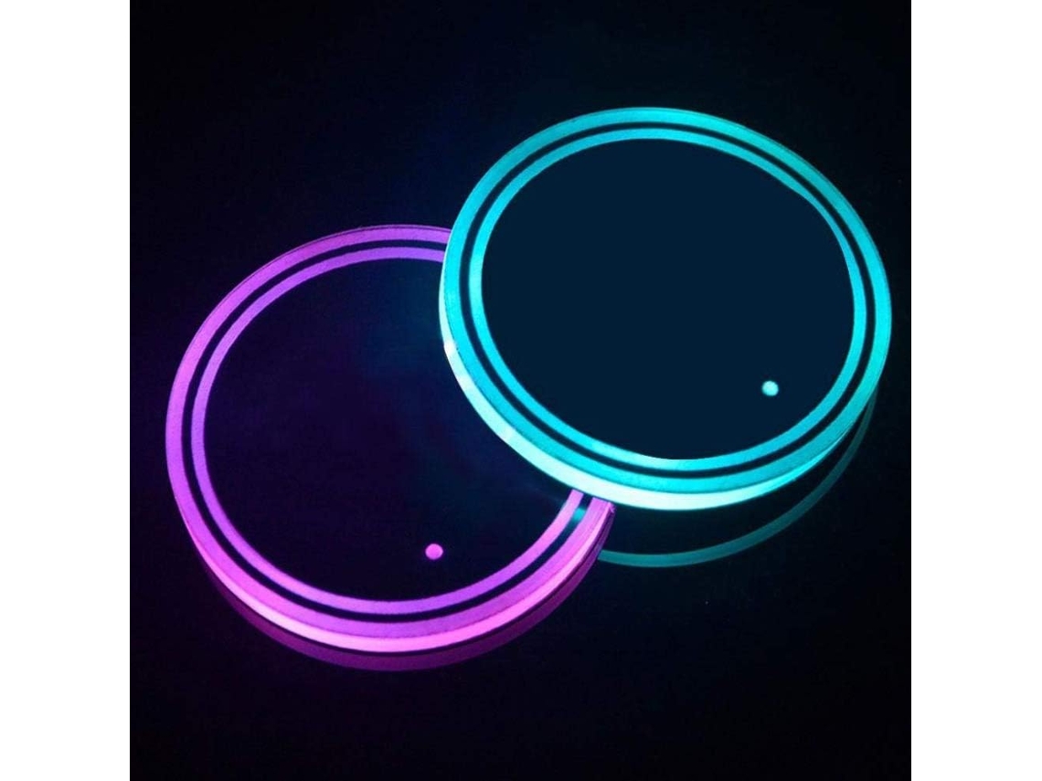 Luz Led para Porta copos, 2, com Carregamento Usb AQUAFORGE
