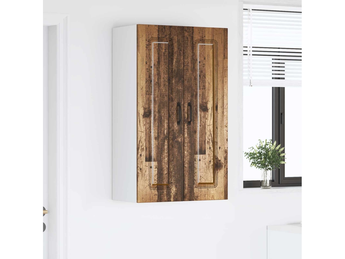 Vidaxl Painel De Lava-louça Kalmar Madeira Antiga 60 X 31 X 100 Cm