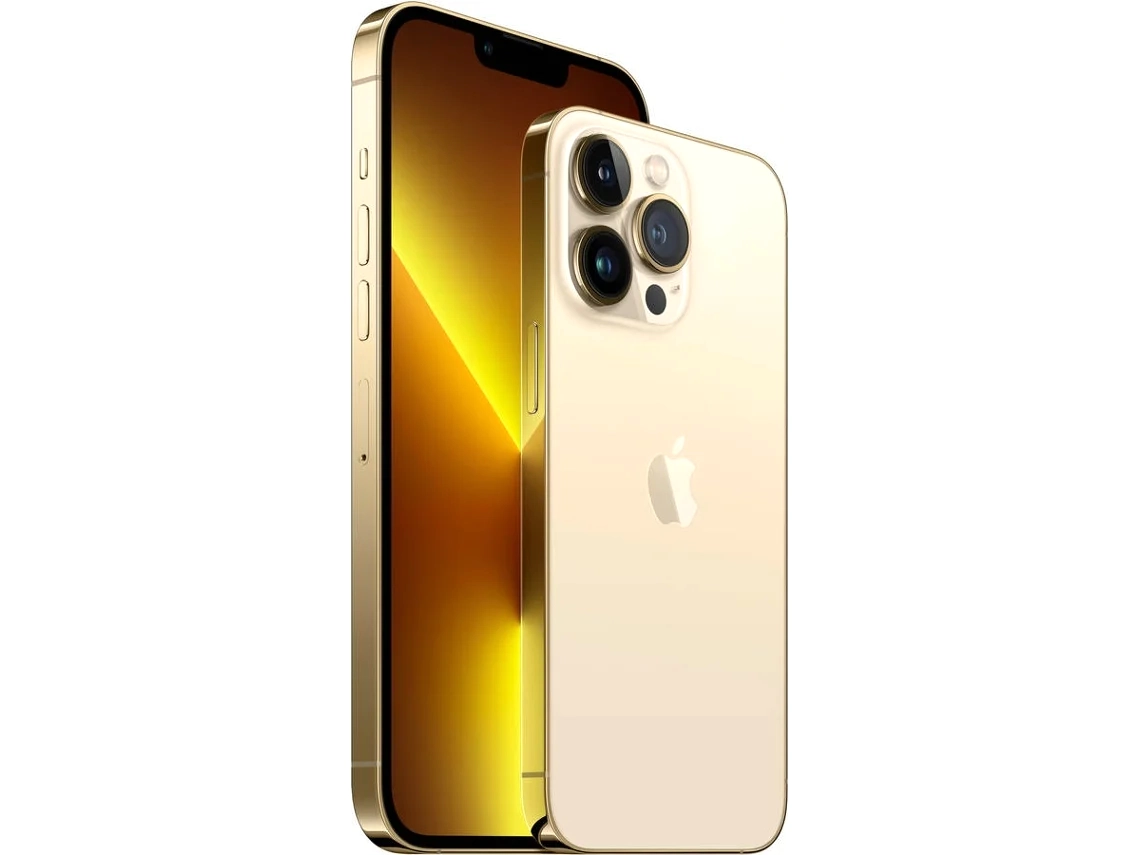 iPhone 13 Pro APPLE (Recondicionado Sinais de Uso - 128 GB - Dourado)