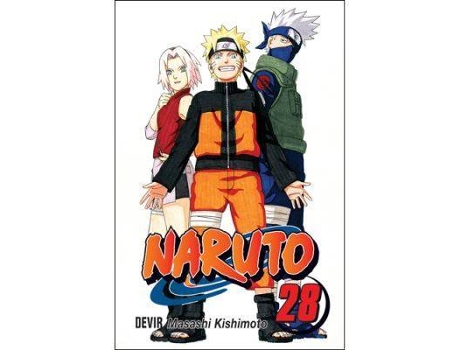 Manga Naruto 28: O Regresso de Naruto de Masashi Kishimoto (Português - 2018)