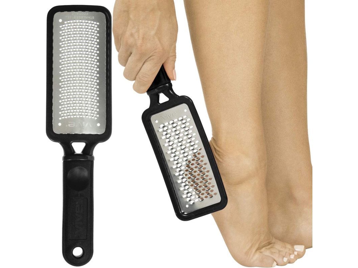 Lixador de Pés Vive Remove Calos e Pele Morta Ferramenta de Pedicure para Homens e Mulheres