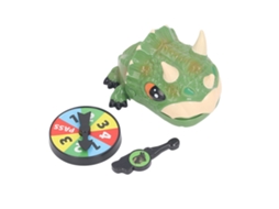 Primerox brinquedo de Morder Dedo Dinossauro Interativo Jogo Engraçado para Crianças Verde