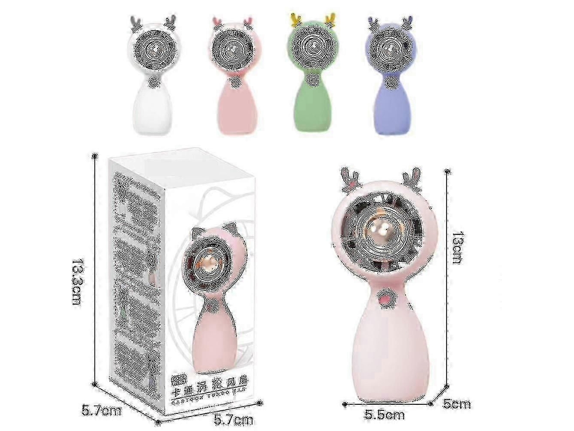 Mini Ventilador Portátil E Silencioso Recarregável Para Uso Pessoal, Ventilador De Bolso.