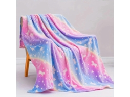 Promoção! Cobertor Luminoso, Macio E Fofo, Com Unicórnios Fofos, Cobertor Infantil Luminoso Para Sofá-cama E Carro - Feliz-aquaforge