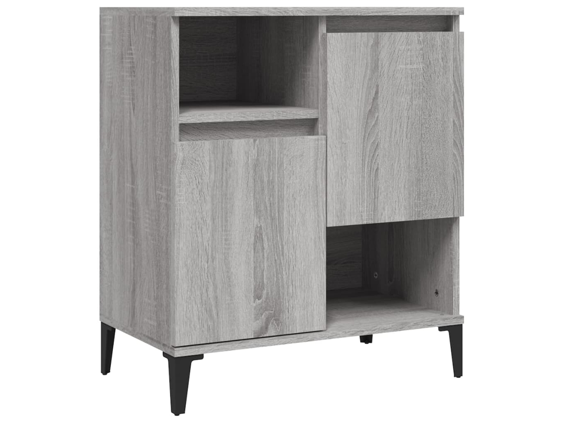 Sideboard, Sideboards Vidaxl Cinzeto Madeira Processada (n/a)