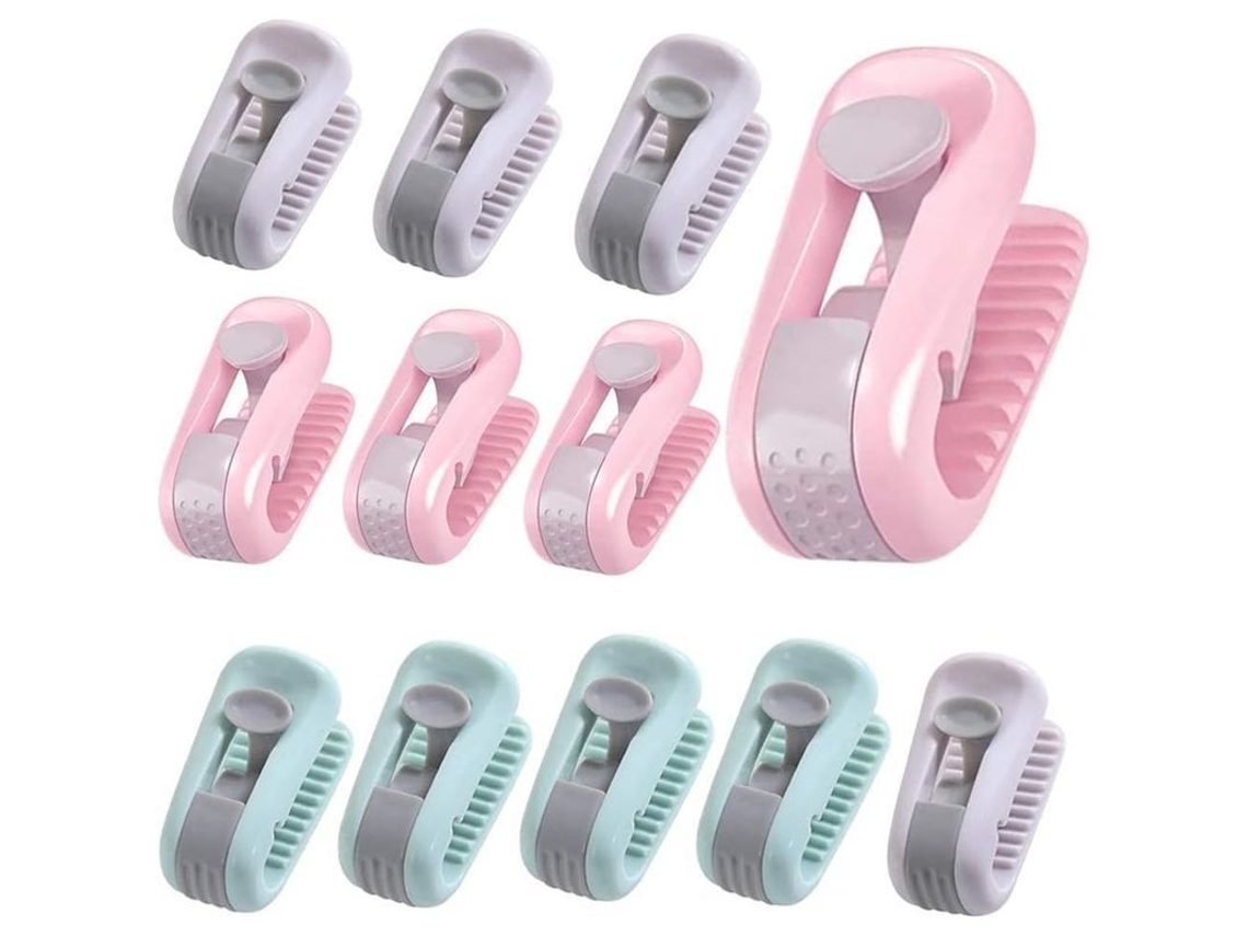 18 Clips De Edredón De Alta Elasticidad Sin Alfileres Para Fundas De Edredón Antideslizantes Multicolor