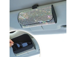 Estojo Brilhante para Óculos de Sol para Quebra, Sol de Carro, Óculos Brilhante com Clipe Magnético AQUAFORGE