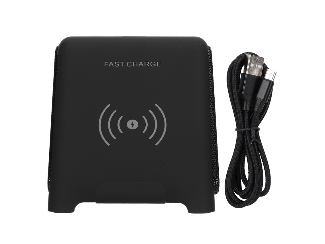Coluna de carregamento sem fio portátil com Bluetooth e carregamento EOOCOO