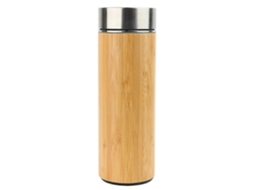 Garrafa Térmica De Bambu Natural Para Chá E Café, Caneca De Viagem A Vácuo Ly Ebike