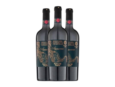 Vinho RINOMATA CANTINA TOMBACCO Azzurra Puglia Crianza (0.75 L - 3 Unidades)