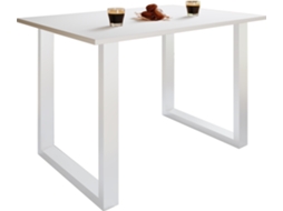 Mesa De Jantar De Madeira Mesa De Cozinha Xona U 110x80 Vcm