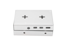 Capa De Alumínio Para Raspberry Pi 4b Prata