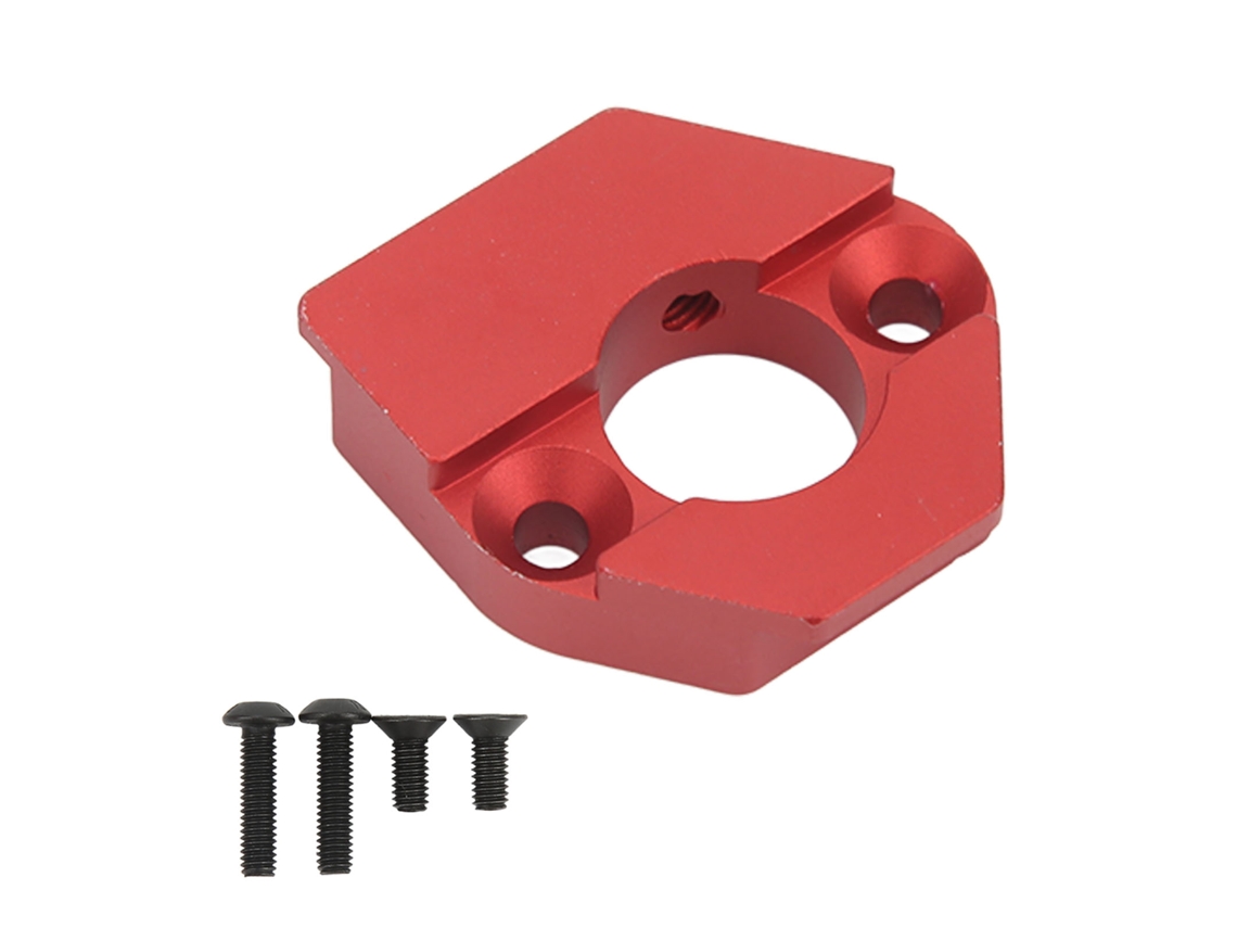 Mali placa de Suporte de Motor Deslizante em Alumínio para Carro Rc Arrma 1/7 1/8 Acessórios Peças Vermelha