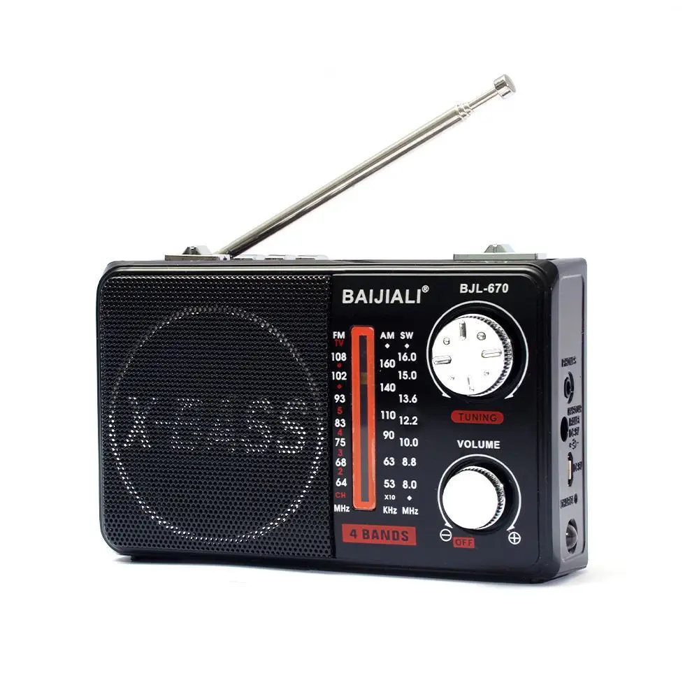 Rádio Bluetooth com Subwoofer, Sem Fio, Timer, Sono, MDUG