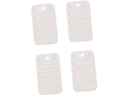 Conjunto De 4-almofadas Elevadoras Plástico Para Móveis, Antiderrapantes E Fáceis De Instalar, Para Sofás E Camas Em