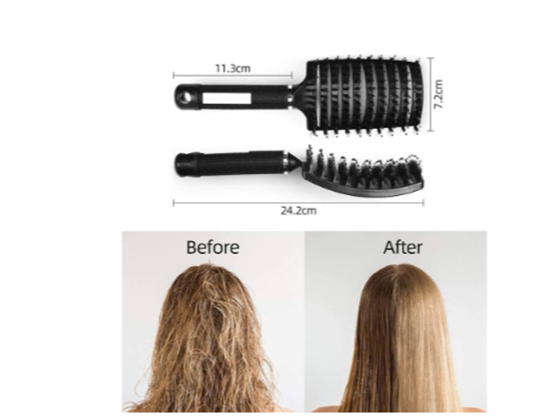 Escova para O Cabelo YIZHOOD Epc044 Preto