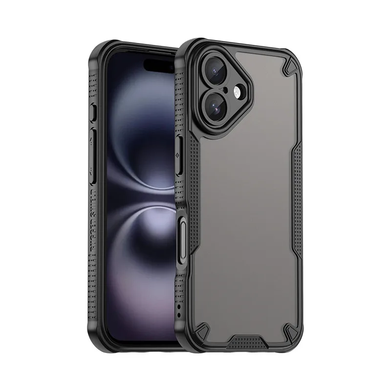 (preto, Iphone 16 Plus) Capa De Celular Luxuosa Em Tpu, Resistente A Impactos E Durável, Com Design De Borda Fosca Para Proteção Completa.