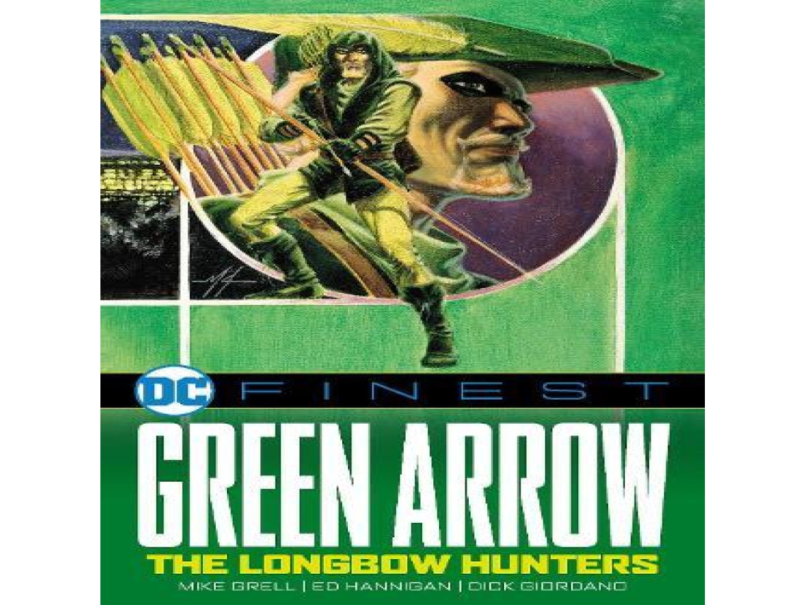 Livro DC Finest Green Arrow de Mike Grell (Inglês)