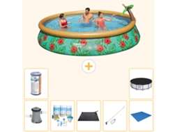 Bestway Piscina Bestway Fast Set Redonda - 457x84 Cm - 8-peças S21460