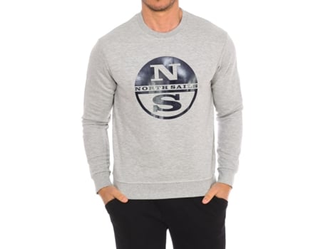 Sweatshirt de Homem NORTH SAILS Cinzento (2XL)
