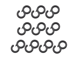 Conjunto de 10 Ganchos de Fixação para Barracas AQUAFORGE